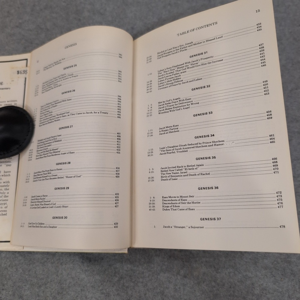 In the Beginning Genesis Commentary Dr John R Rice 1975 Hardcover 087398403X - Picture 8 of 9